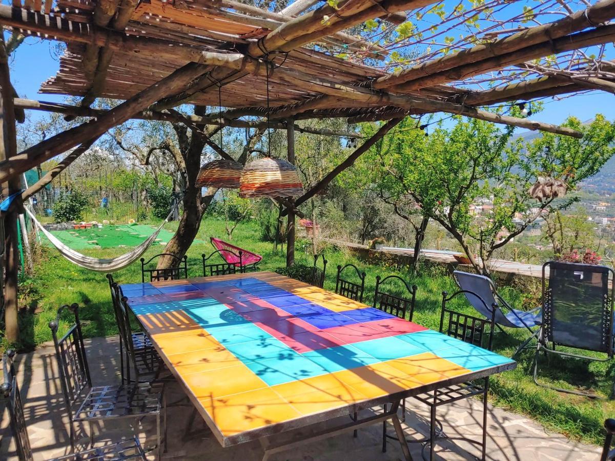Amalfi Coast, Positano, Sorrento, Capri, Garden, Villa Carcara Colli di Fontanelle 外观 照片